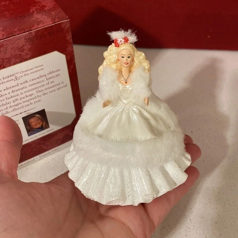 Barbie Hallmark 1997 Keepsake Collector Series Club Series Ornaments